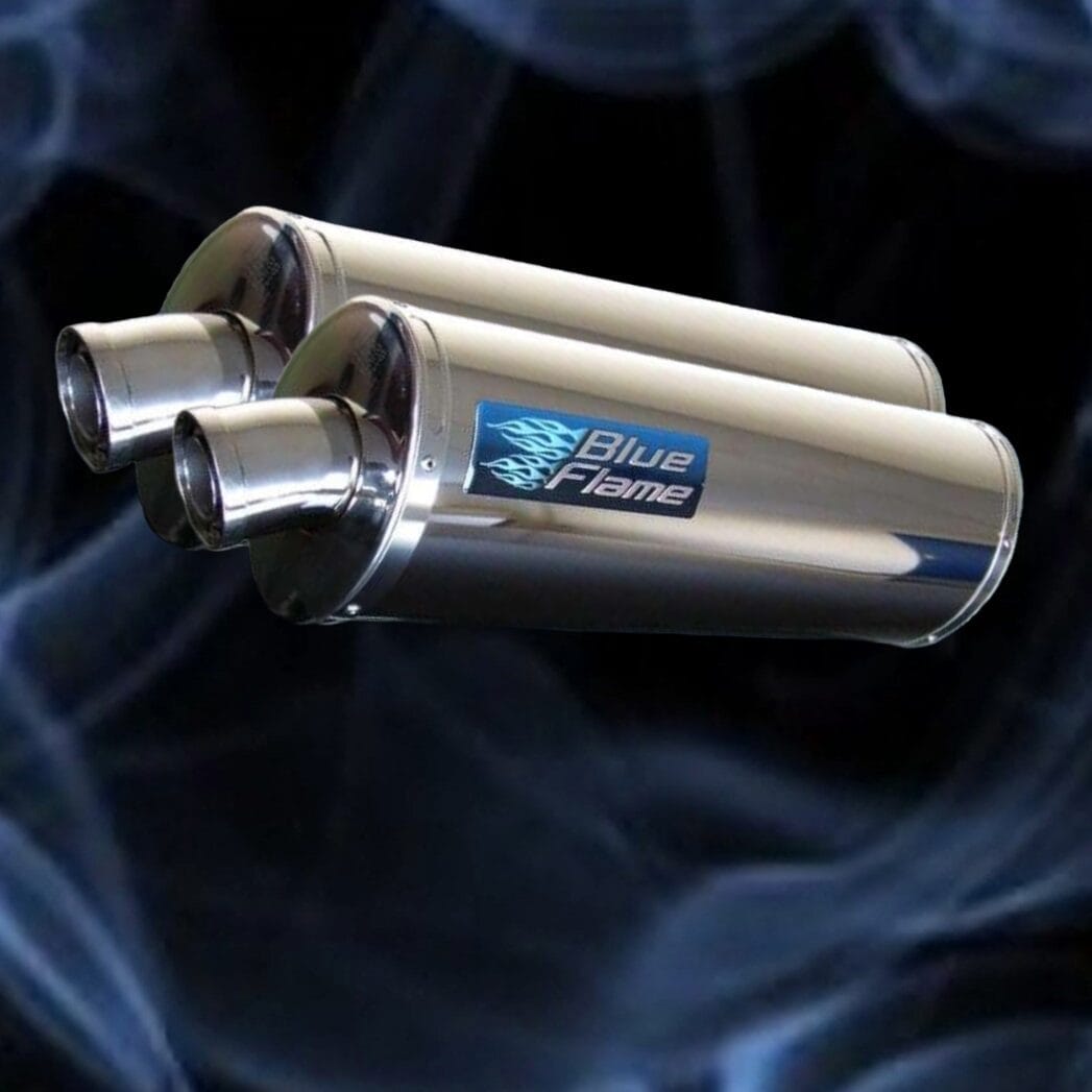 SV1000S ブルーフレイムマフラー Suzuki SV1000 2003-2007 Exhaust Silencer Muffler