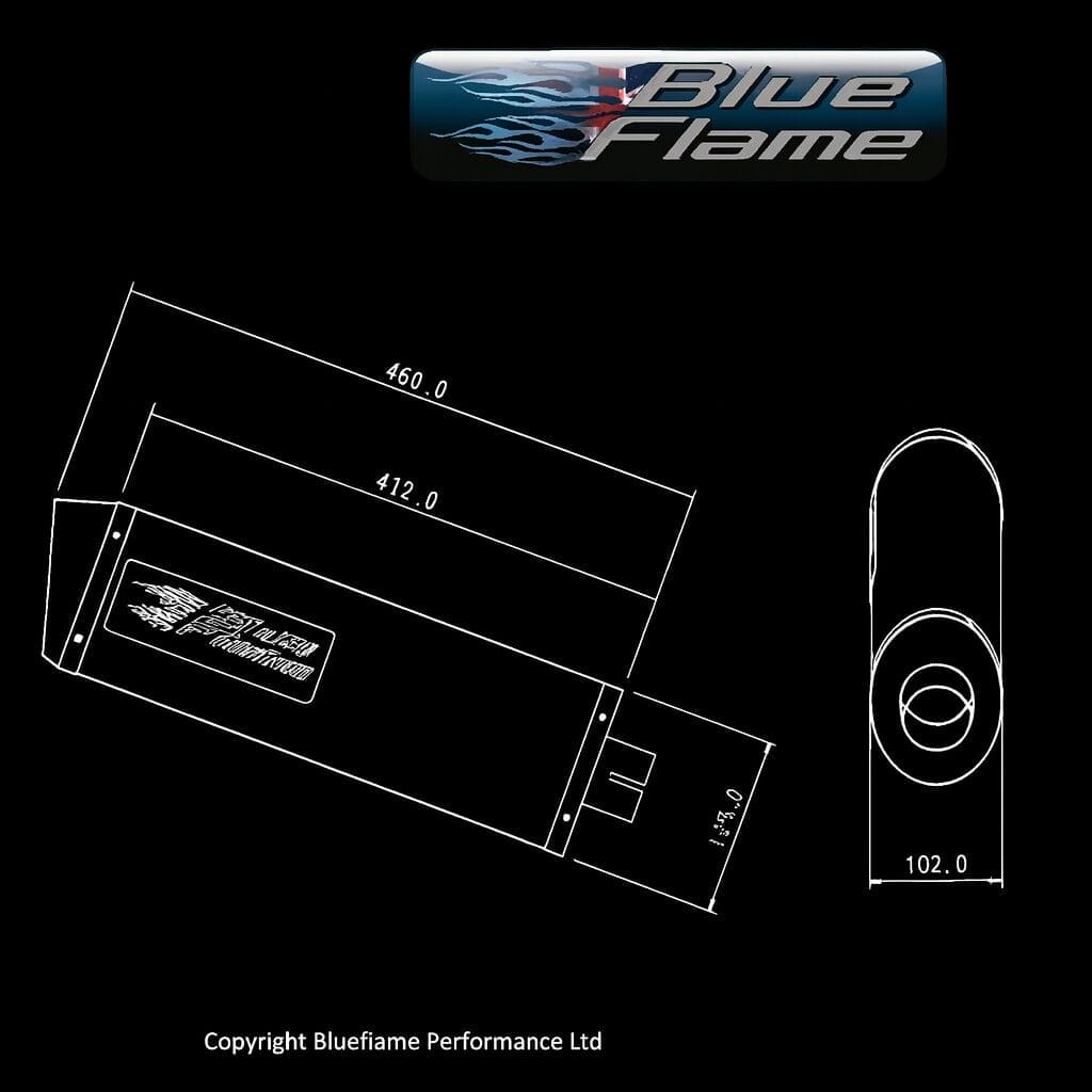 Triumph Speed Triple T509 1997-1998 Exhaust / Silencer